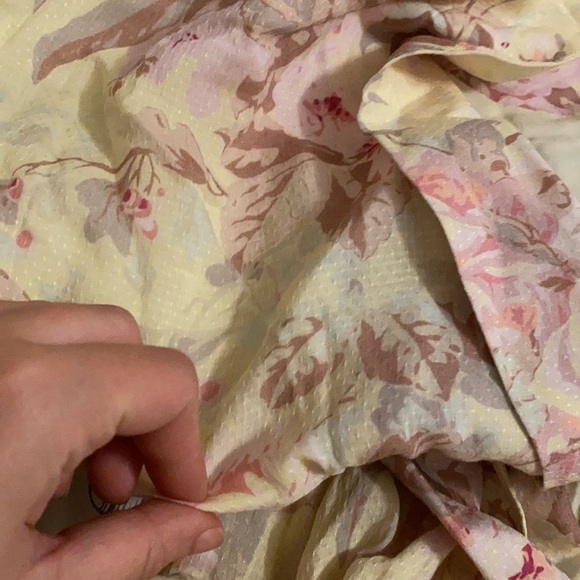 Majorelle / Revolve Ella Robe lace  Floral Yellow Small S - Picture 4 of 8